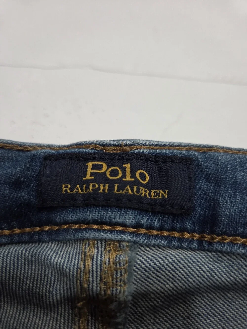 Ralph Lauren Kids Slim Blue Stretch Jeans Sz.4